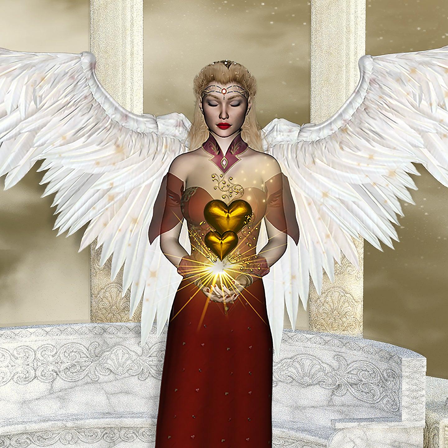 More Than Charms Angel of Abundance The Guardian Angel of Abundance reminds you that you are in a state of plenty. When this Angel appears it signifies that you are feeling abundant and this will open up the floodgates to abundance in the material world.