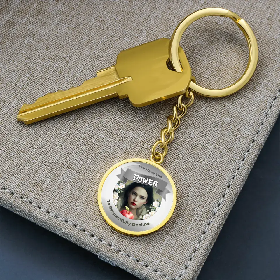 Power of Snow White Keychain - Personalized - More Than Charms