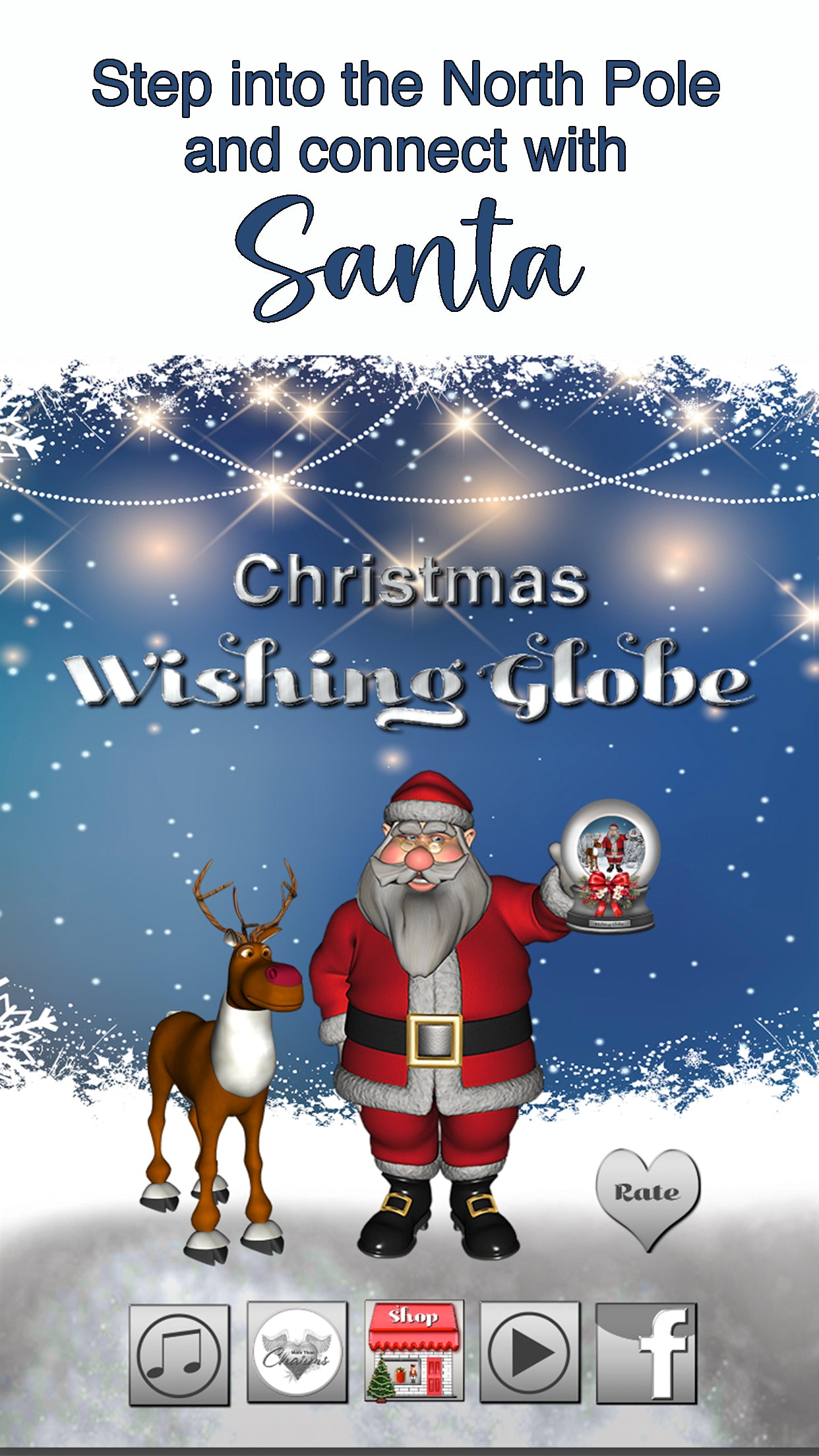 Santa's Wishing Globe App- Embrace The Possibility! - More Than Charms