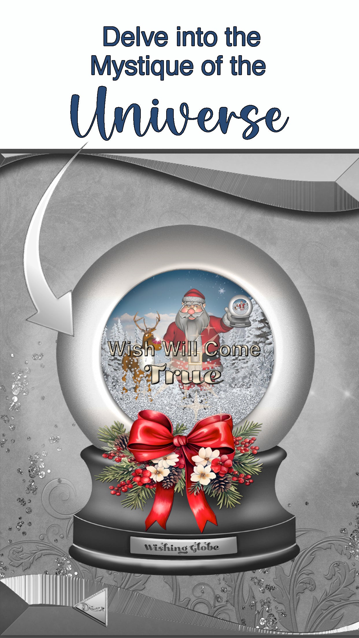 Santa's Wishing Globe App- Embrace The Possibility! - More Than Charms