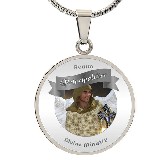 Principalities - Angelic Realm Affirmation Pendant - More Than Charms