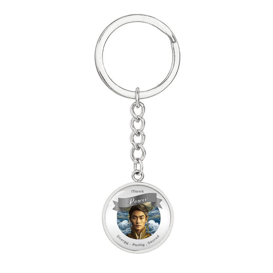 Monk  - RPG Fantasy Affirmation Keychain  - More Than Charms