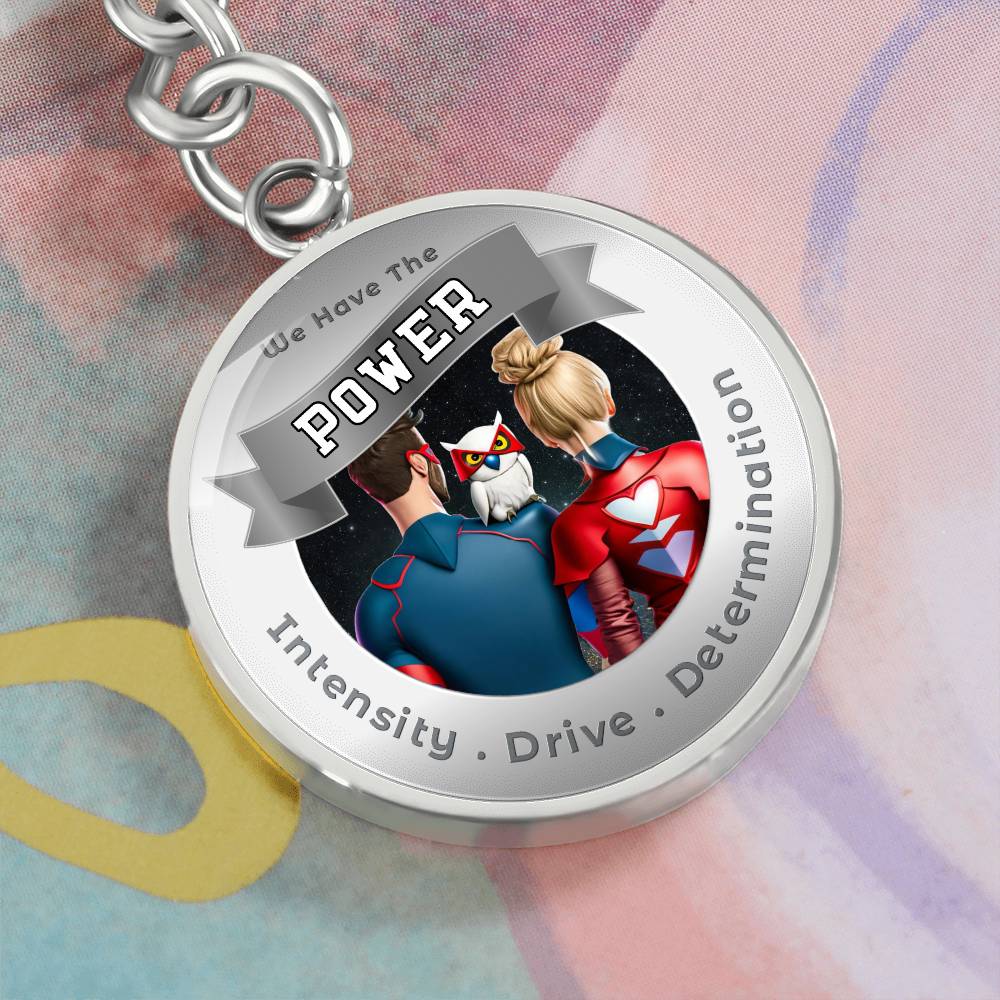 Super Hero Affirmation Keychain - More Than Charms