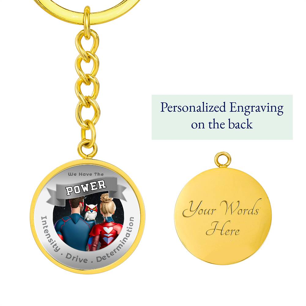Super Hero Affirmation Keychain - More Than Charms