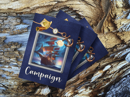 More Than Charms Campaign Journal - RPG Ocean Adventure