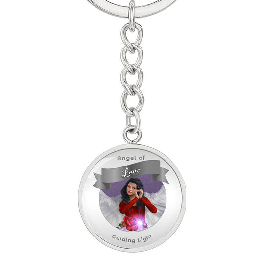 Love - Guardian Angel Affirmation Keychain - More Than Charms