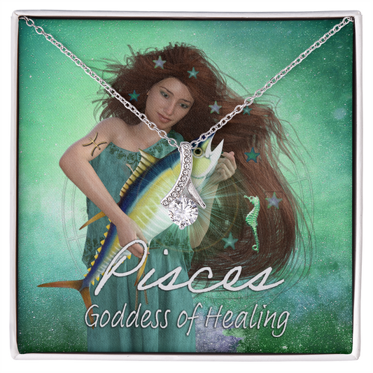 More Than Charms Pisces Goddess Alluring Beauty Necklace