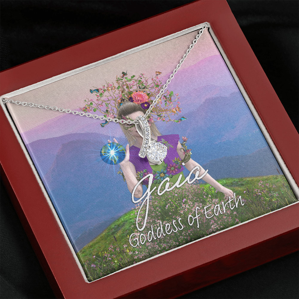 More Than Charms Goddess Gaia, Mother Earth- Alluring Beauty Necklace
