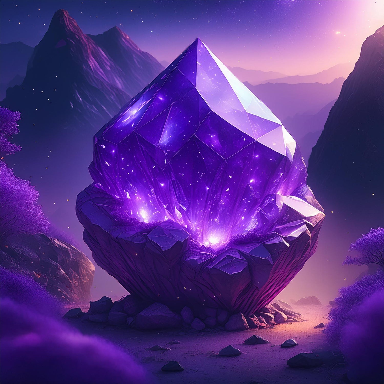 Amethyst - Crystal or Gemstone