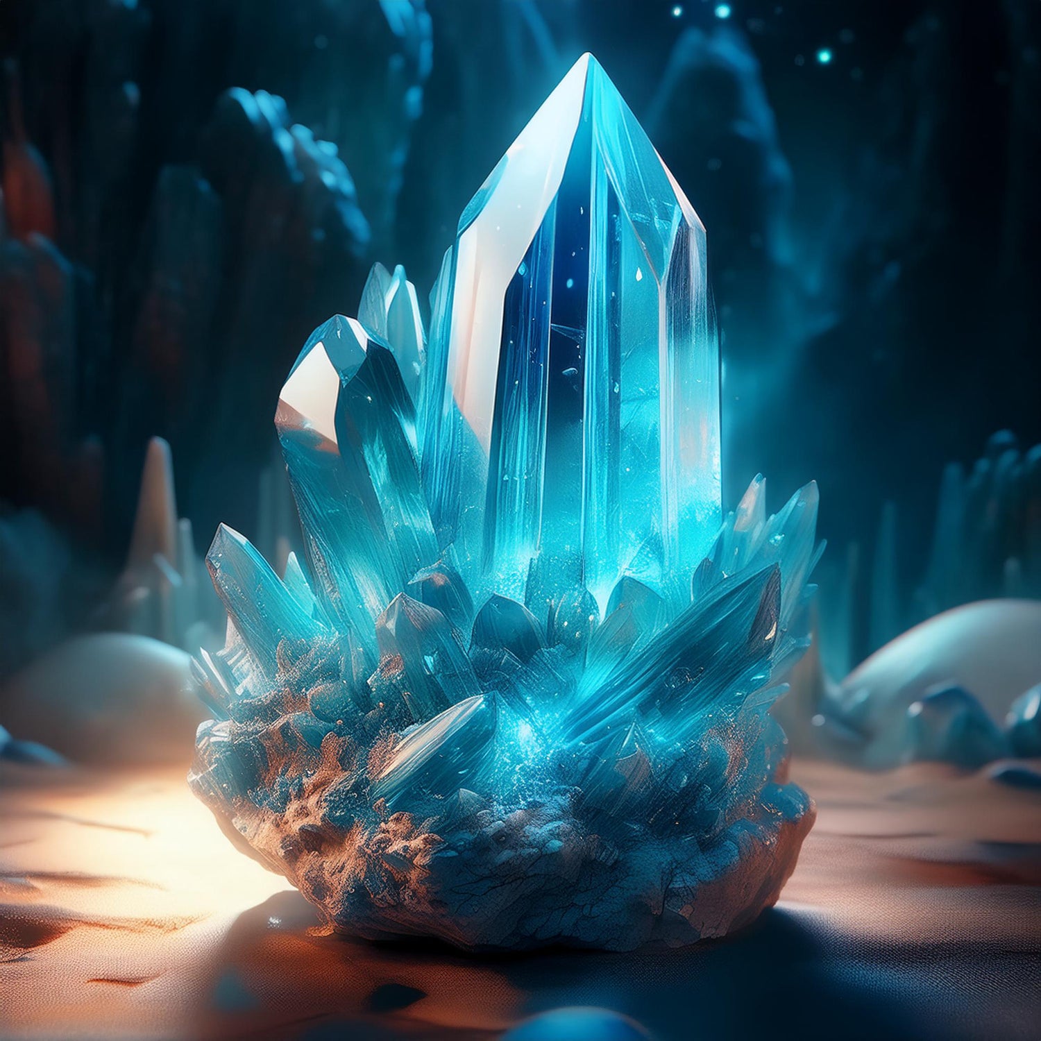 Aqua Aura - Crystal or Gemstone