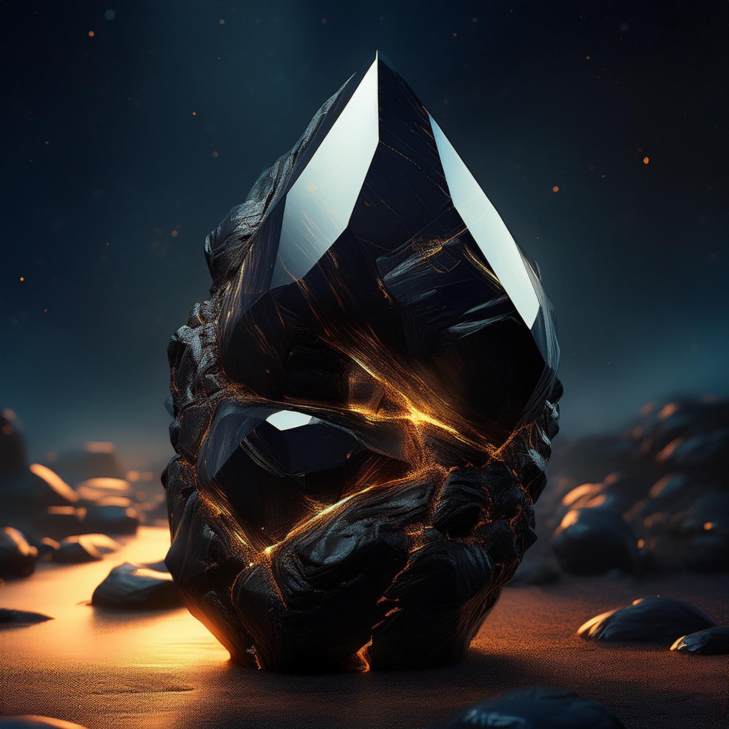 Obsidian - Crystal or Gemstone