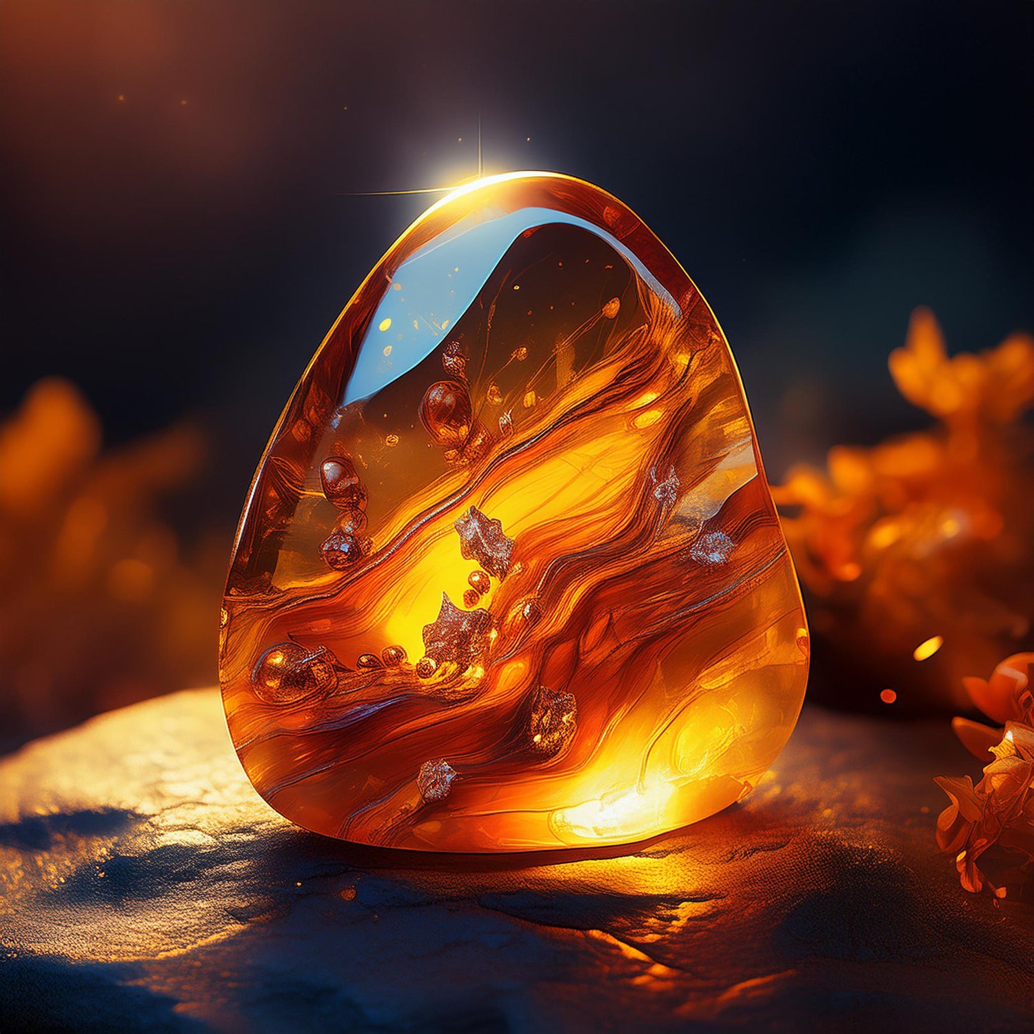 Amber - Crystal or Gemstone