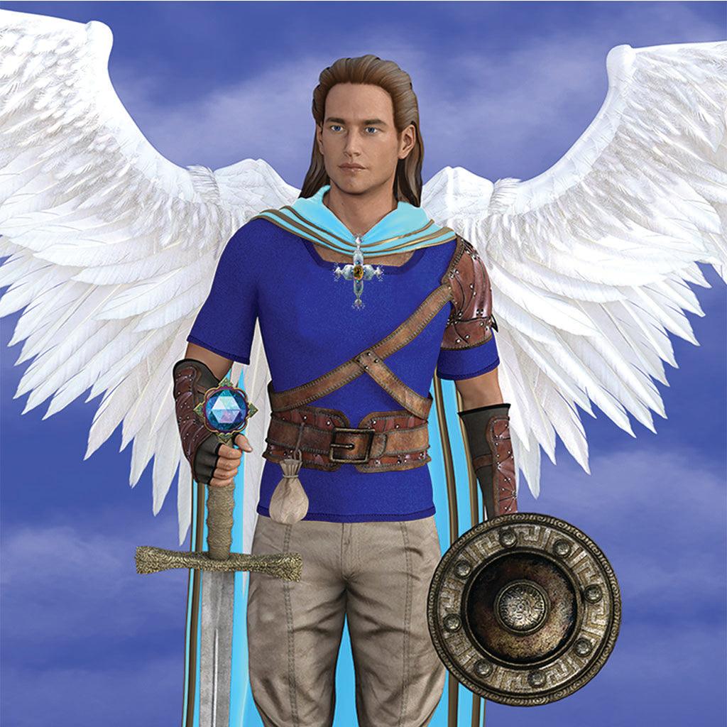 More Than Charms Archangel Michael Michael is the Angel of Courage, Strength and Protection and he will stand by your side with his mighty sword and shield, ready to protect you. Michael means "Who is like God". In the New Testament, Michael leads God's a
