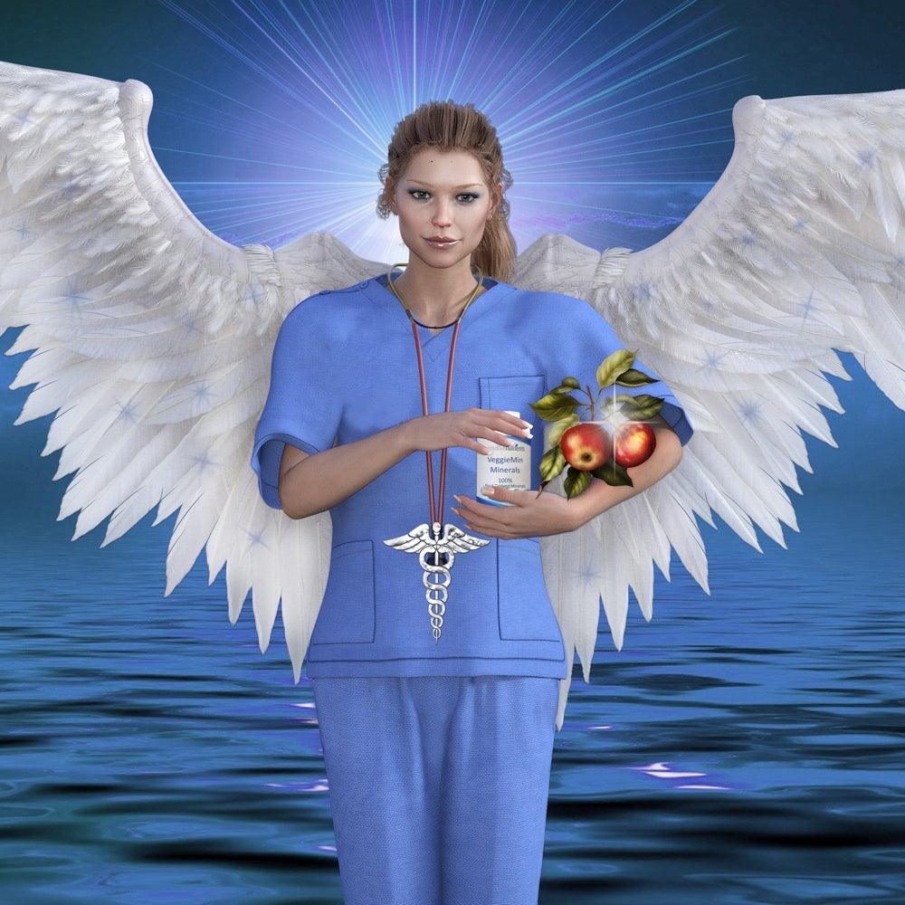 More Than Charms Angel of Wellbeing Angel of Wellbeing is the Angel of medicine and healing. Ask this Angel to give you a blessing of your wellbeing. There may be an area in your life that you need to address for healing or you are in an occupation that h