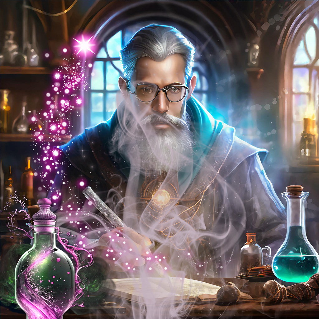 More Than Charms Alchemist Fantasy Character