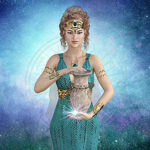 More Than Charms Aquarius-Goddess of Independence Divine Feminine Energy
