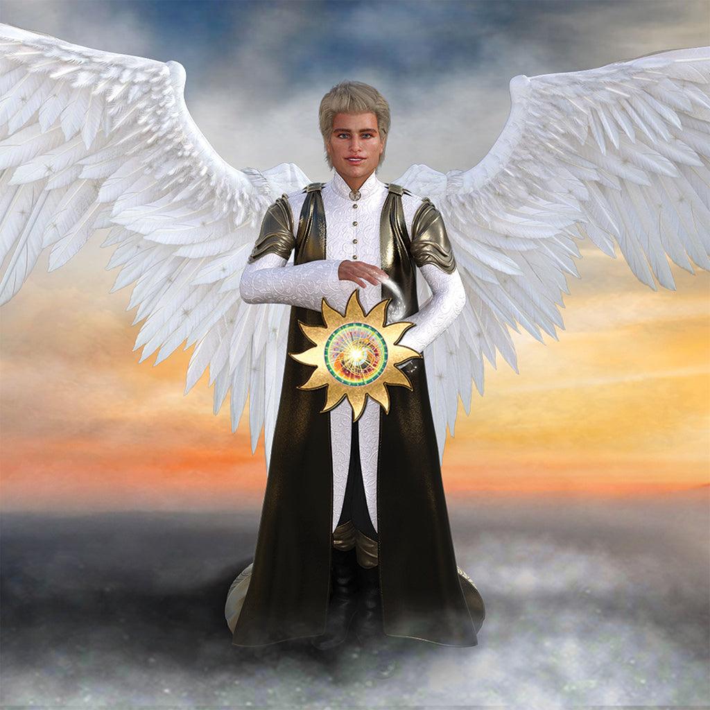 More Than Charms Archangel Gazardiel Gazardiel means “The Illuminated One”. Archangel Gazardiel, being in charge of the sun, carefully arranges the rising of the sun every morning and the setting of the sun every evening. So his duty is very vital for the