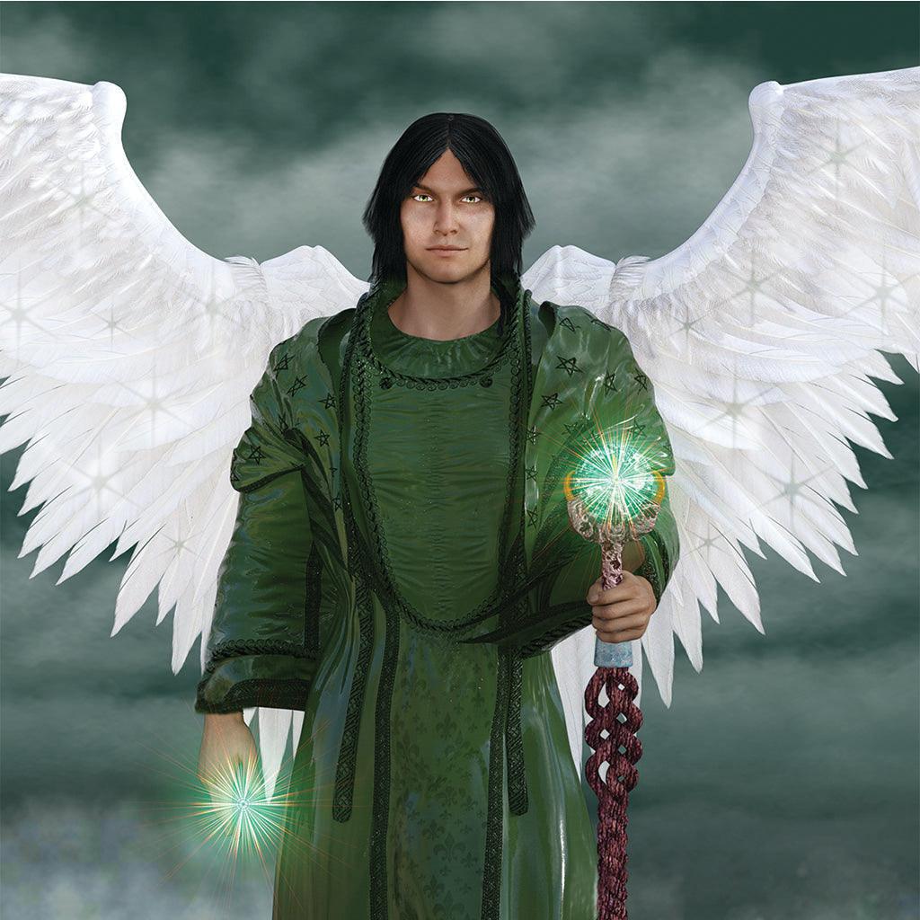 More Than Charms Archangel Raphael Archangel Raphael is the supreme healer in the angelic realm and his chief role is to support, heal and guide in matters involving health. Raphael means "God heals" or "He who heals". In Catholicism, he is Saint Raphael,