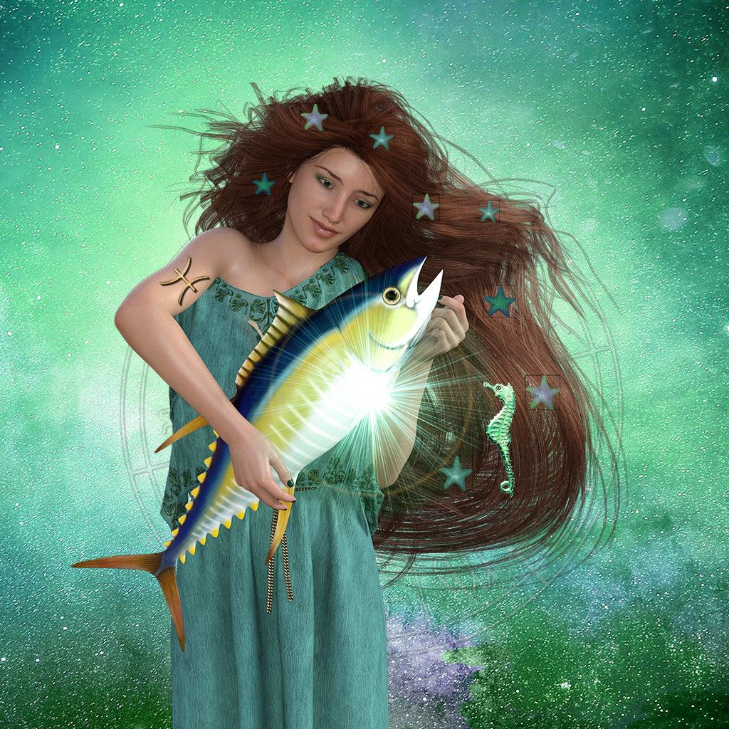 More Than Charms Pisces- Goddess of Healing Divine Feminine Energy