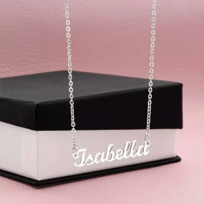 Personalized Name Necklace - Upload Your Own Photo - More Than Charms