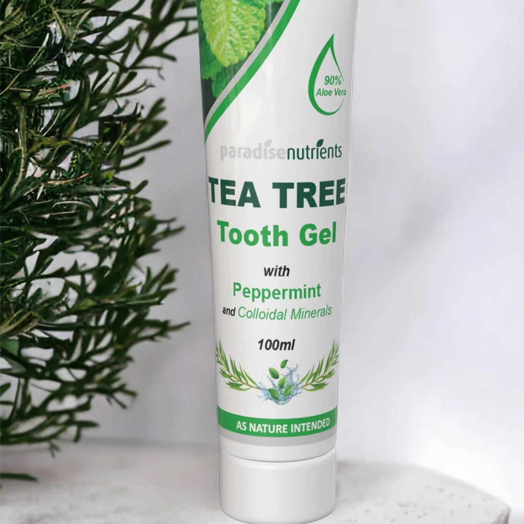 Tea Tree Tooth Gel - Paradise Nutrients - More Than Charms