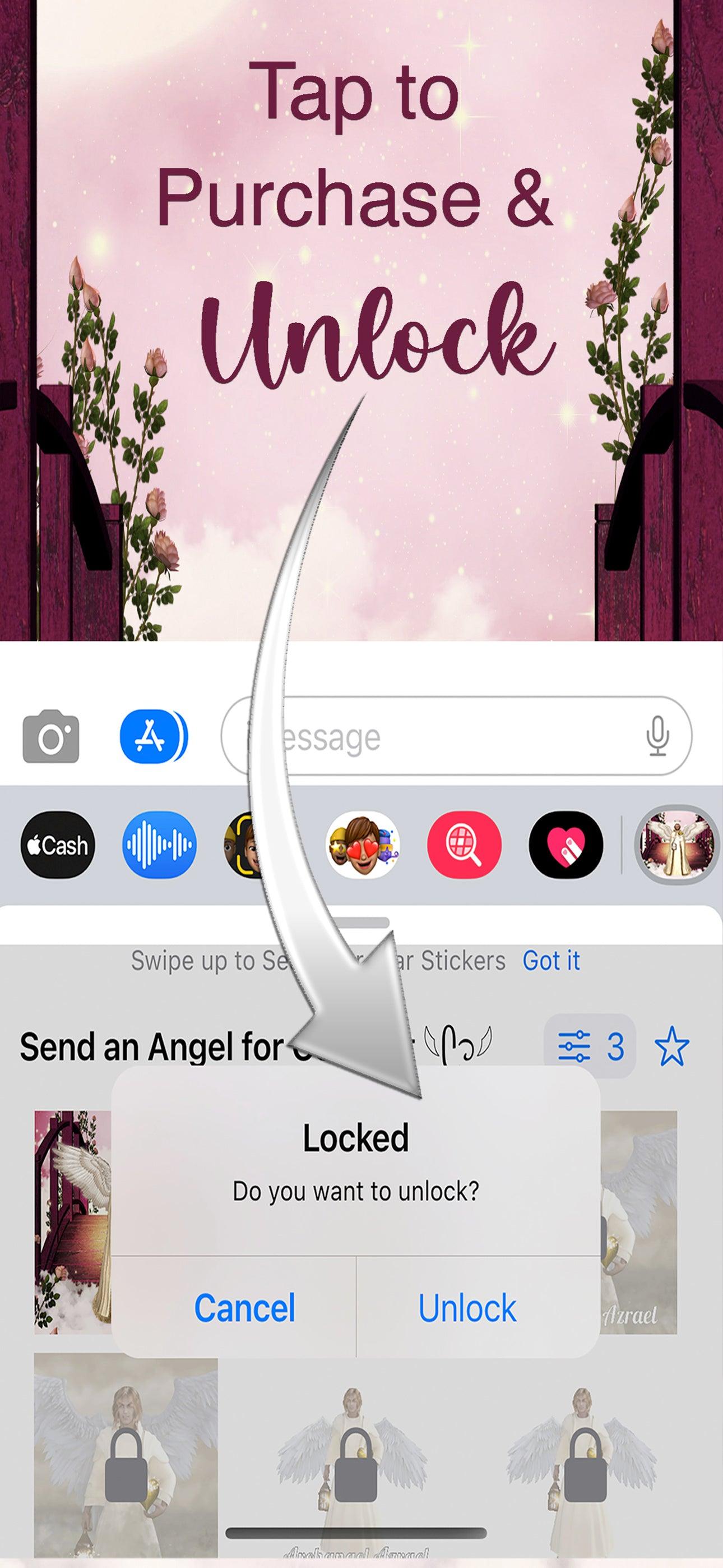 More Than Charms Sending You An Angel For Comfort: iMessage Sticker Pack