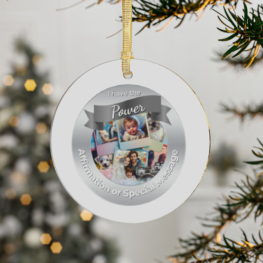 Personalized Affirmation Acrylic Ornaments - More Than Charms