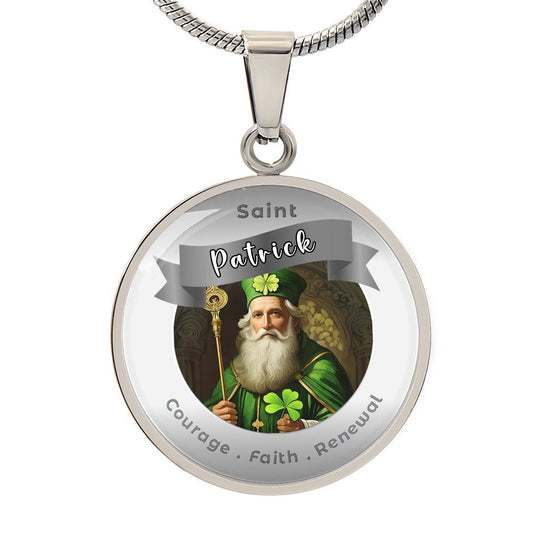 Saint Patrick - Affirmation Necklace - More Than Charms