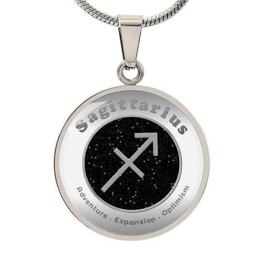 Sagittarius - Affirmation Necklace - More Than Charms