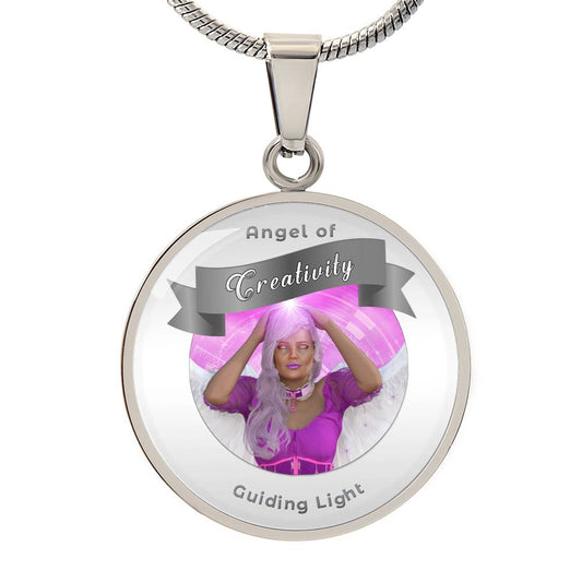 Creativity -  Guardian Angel Affirmation Pendant - More Than Charms