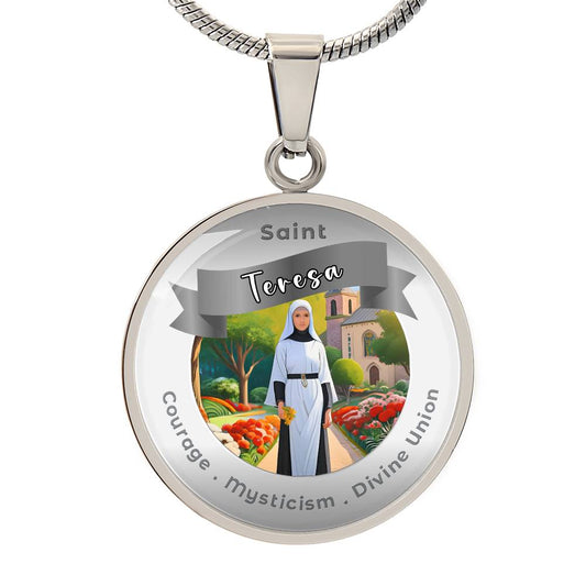 Saint Teresa - Affirmation Necklace - More Than Charms