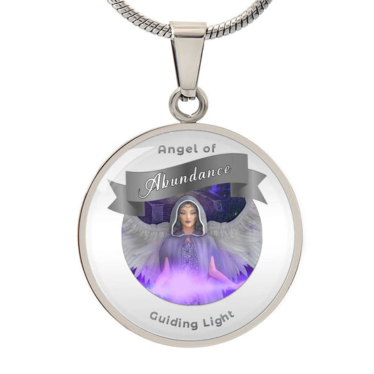 Acceptance -  Guardian Angel Affirmation Pendant - More Than Charms