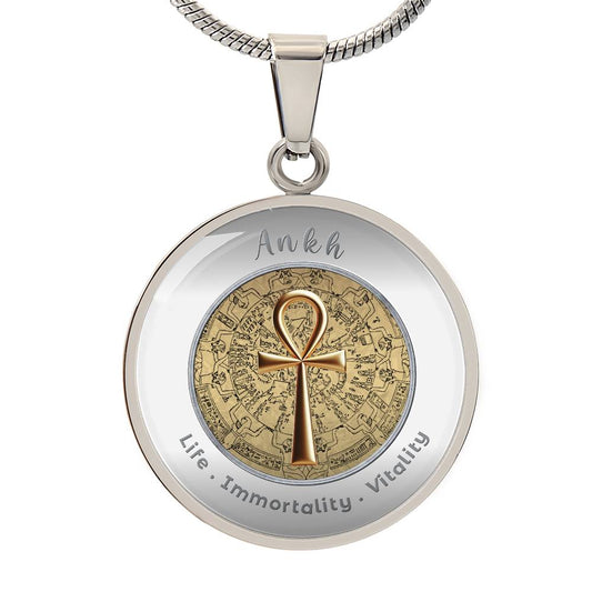 Ankh - Life  Immortality  Vitality  - Affirmation  - Pendant - More Than Charms