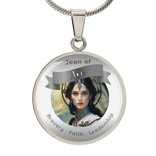 Joan of Arc - Affirmation Necklace - More Than Charms