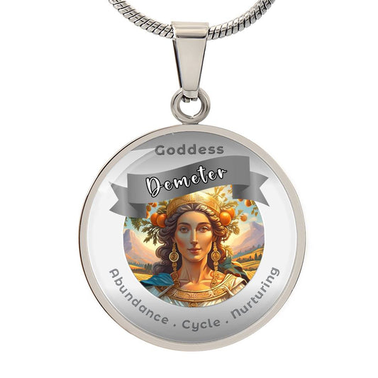 Demeter - Affirmation Necklace - More Than Charms