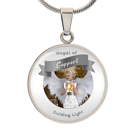Success -  Guardian Angel Affirmation Pendant - More Than Charms