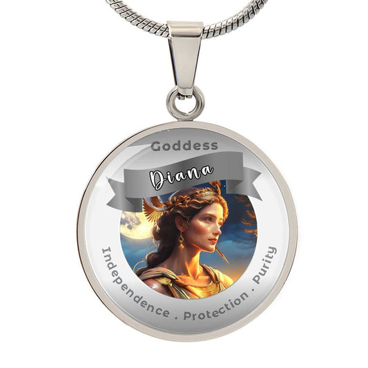 Diana - Affirmation Necklace - More Than Charms