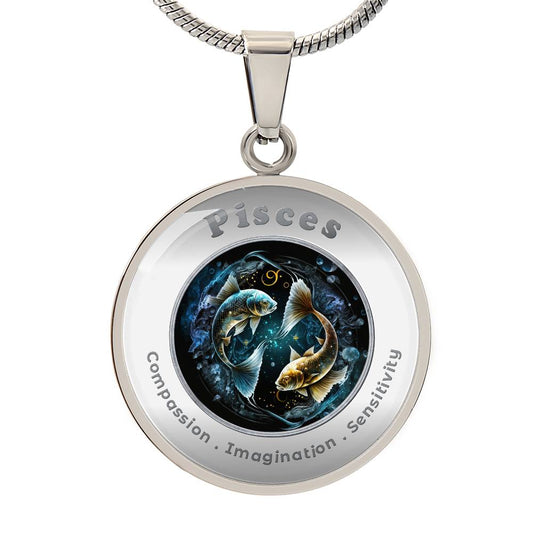 Pisces - Affirmation Necklace - More Than Charms