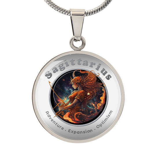 Sagittarius - Affirmation Necklace - More Than Charms