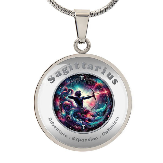 Sagittarius - Affirmation Necklace - More Than Charms