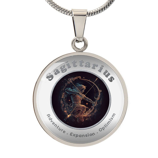 Sagittarius - Affirmation Necklace - More Than Charms