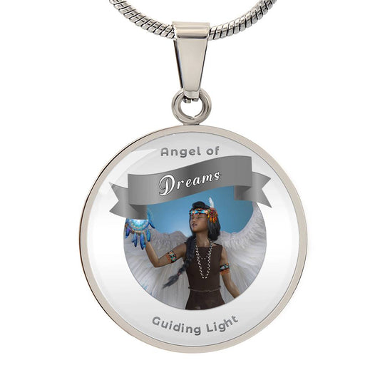 Dream -  Guardian Angel Affirmation Pendant - More Than Charms