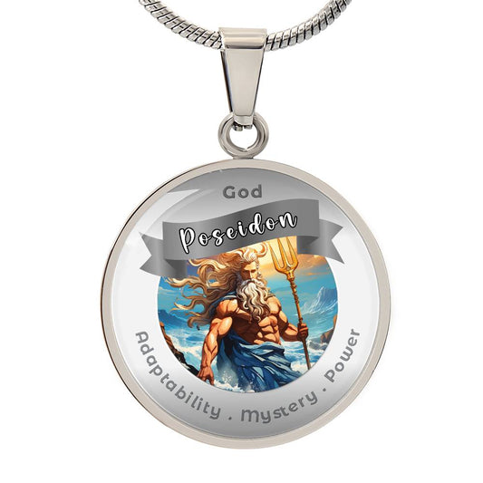 Poseidon - Affirmation Necklace - More Than Charms