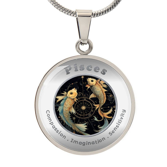 Pisces - Affirmation Necklace - More Than Charms