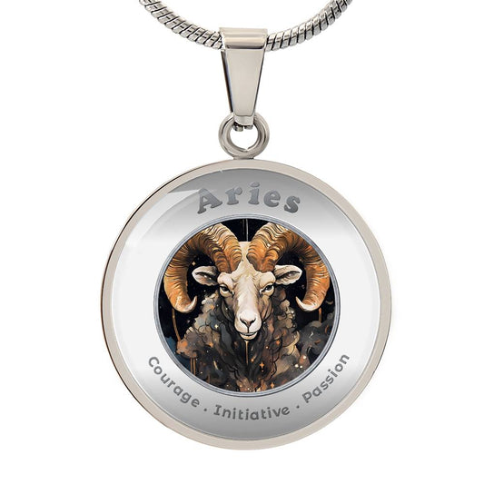 Aries - Affirmation Necklace - More Than Charms