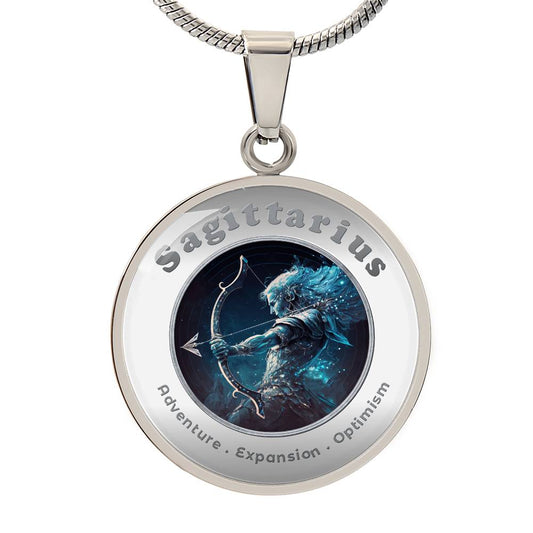 Sagittarius - Affirmation Necklace - More Than Charms