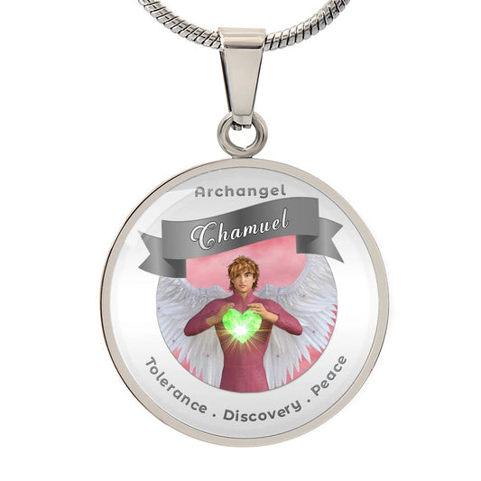 Archangel Chamuel - Affirmation Pendant - More Than Charms
