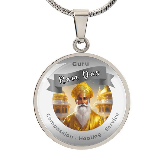 Guru Ram Das  - Affirmation Necklace - More Than Charms