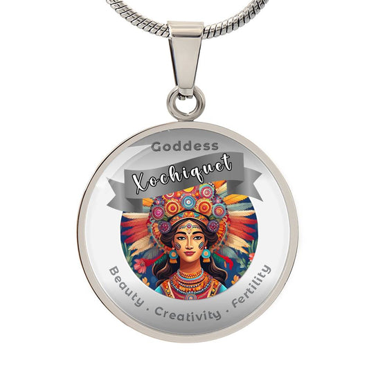 Xochiquetzal - Affirmation Necklace - More Than Charms