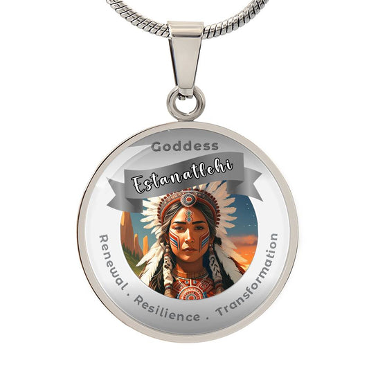 Goddess Estanatlehi - Affirmation Necklace - More Than Charms